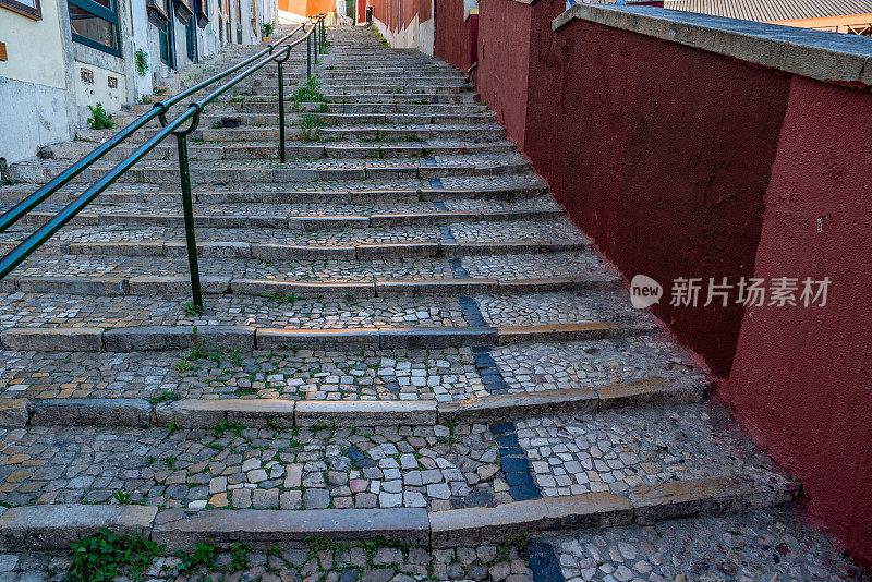 葡萄牙，里斯本，calada do Duque的街景